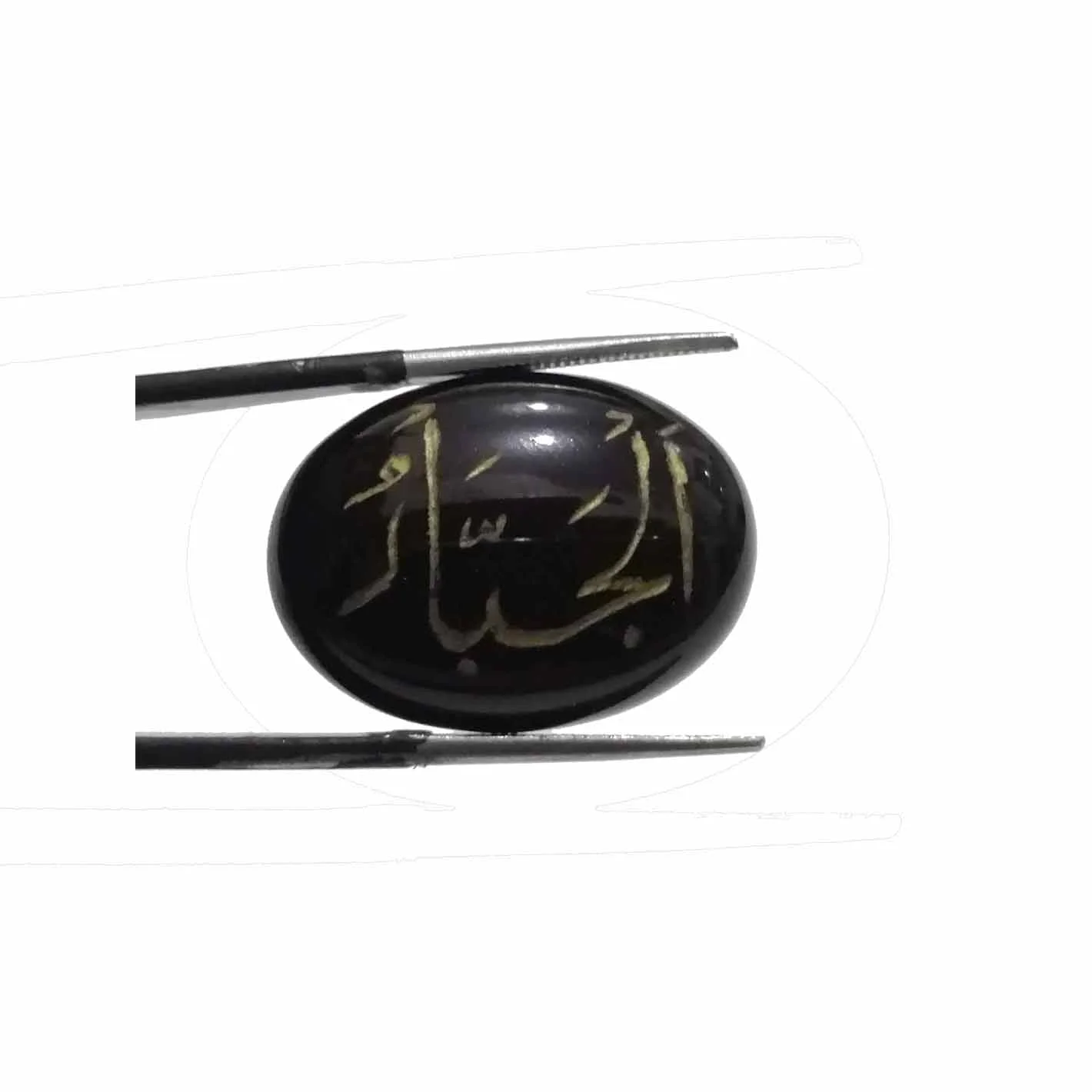 Islamic Stone Agate Black 21.60ct